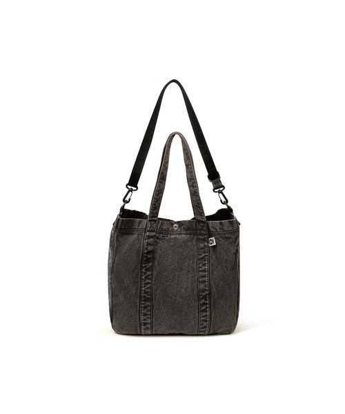 トートバッグ AAPE NOW DENIM 2WAY TOTE BAG メンズ レディースの画像
