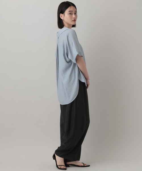 パンツ シアーコクーンボリュームパンツ レディースの画像
