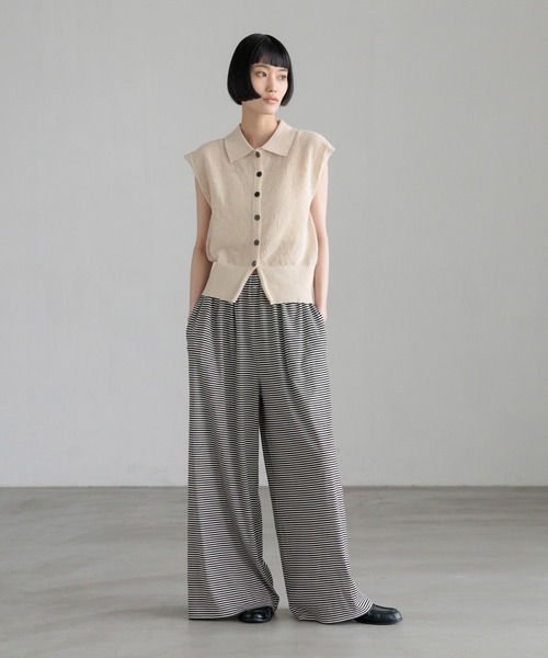 LOWRYS FARM（ローリーズファーム） ベスト ジレ メランジポロフレンチ