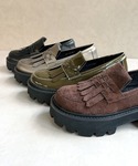 ローファー 厚底 キルトクラシックローファー「...の詳細画像5