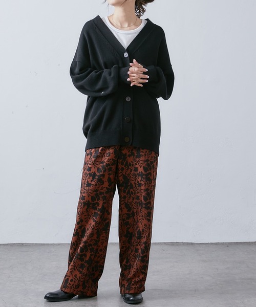 「PUAL CE CIN」 イージーパンツ FREE ベージュ レディース_画像4