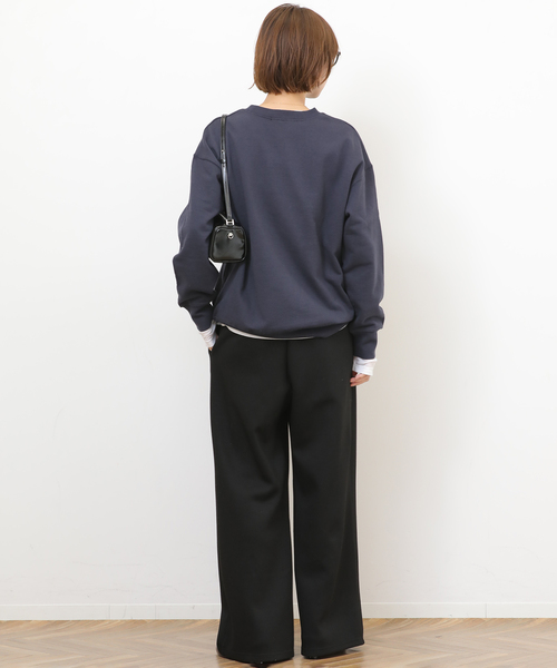 「JOURNAL STANDARD relume」 イージーパンツ FREE チャコールグレー レディース_画像5