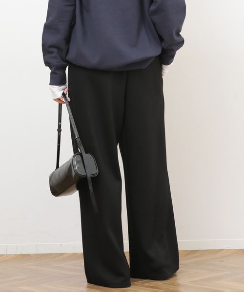 「JOURNAL STANDARD relume」 イージーパンツ FREE チャコールグレー レディース_画像9