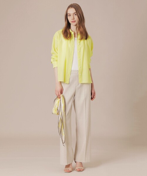 「MACKINTOSH LONDON」 長袖ブラウス 38 イエロー レディース_画像4