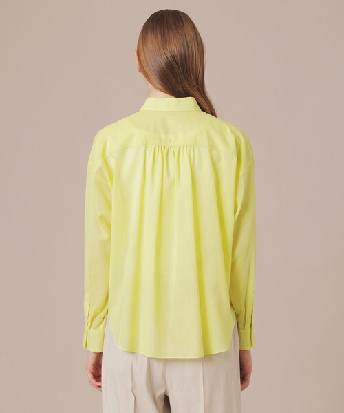 「MACKINTOSH LONDON」 長袖ブラウス 38 イエロー レディース_画像7