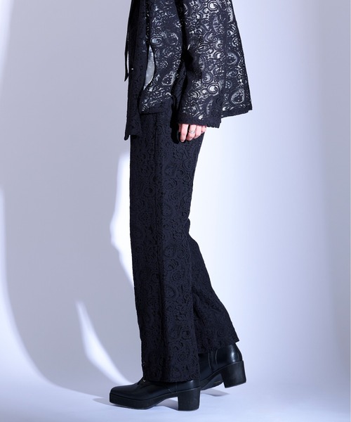 「Ellno Loset」 パンツ SMALL ブルー系その他 メンズ_画像9