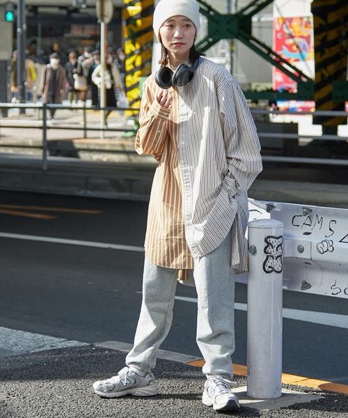 「etsinta」 長袖ブラウス ONE SIZE ブラウン レディース_画像8