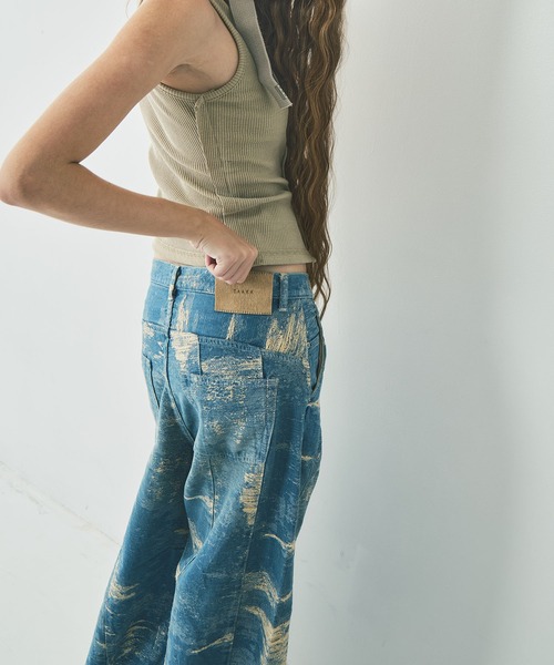 TAG（PORTER） ジーンズ デニム デニムパンツ DENIM CURVED PANTS