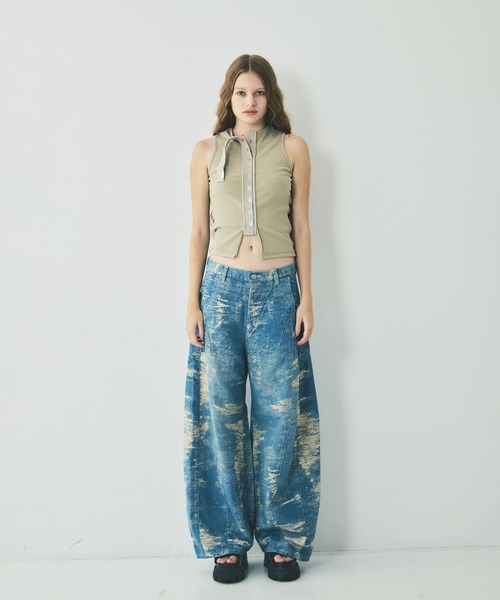TAG（PORTER） ジーンズ デニム デニムパンツ DENIM CURVED PANTS