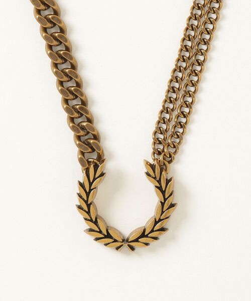 FRED PERRY ネックレス FRED PERRY（フレッドペリー） ネックレス ONE SIZE ゴールド メンズ