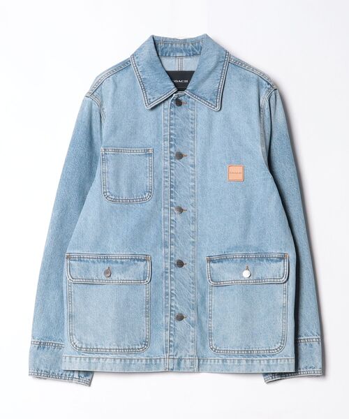 COACH（コーチ） デニムジャケット M ブルー メンズ : ZOZOTOWN Yahoo