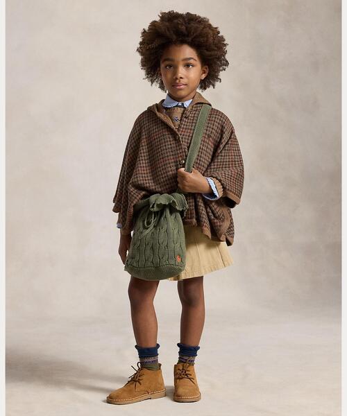 Polo Ralph Lauren Childrenswear ラルフローレン ポンチョ チェック