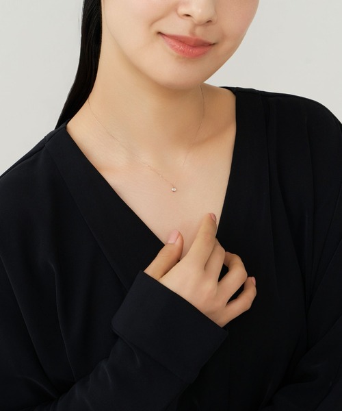 VENDOME AOYAMA（ヴァンドーム青山） ネックレス K10 ダイヤモンド