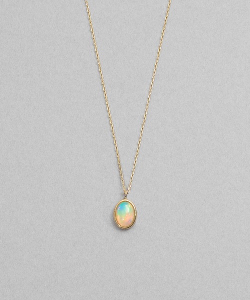 Jewel closet by L&Co. ネックレス K10 オパールペンダント