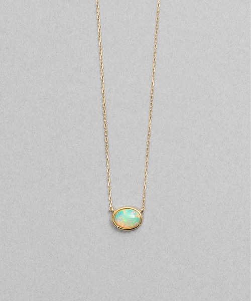 Jewel closet by L&Co. ネックレス K10 オパールペンダント