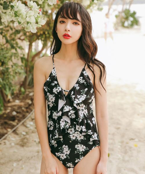 Salty and sea swim ワンピース水着 Daisyエコバッグ付き♡ Salty×SEA Swim