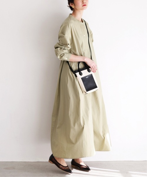 slobe iena＊ワンピース SLOBE IENA（スローブイエナ） ワンピース SIDOGRAS ポプリン
