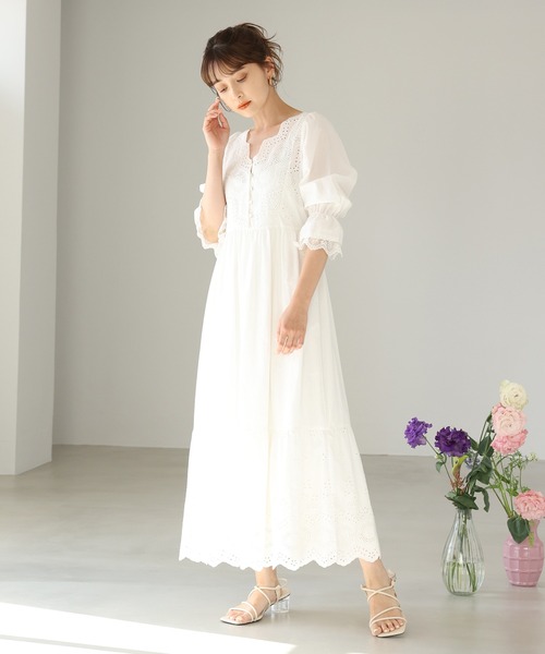 ワンピース Zozotown限定 カットワークレースワンピース Zozotown Paypayモール店 通販 Paypayモール