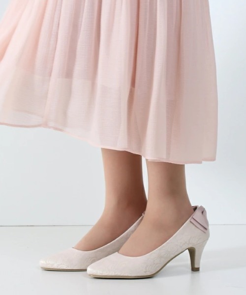 Parade パンプス 「極ふわっ」バックリボンパンプス 18161「Parade
