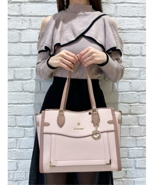人気★SAMANTHAVEGA シンプルビジューA4トートバッグ★おしゃれ シンプルビジューA4トートバッグ（トートバッグ）｜SAMANTHAVEGA