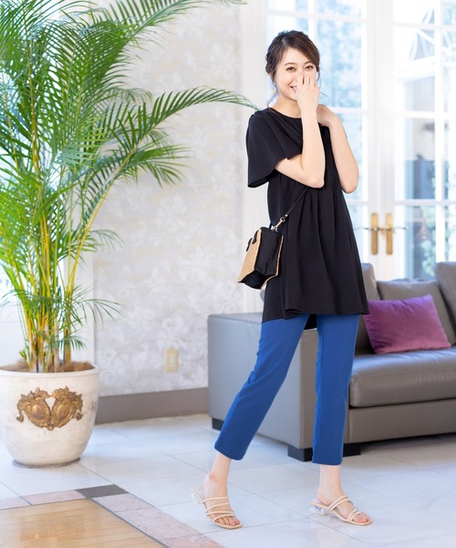 Chloe テーラードパンツ 大人気 数量限定 送料関税無料 楽天市場】カラーチノサーカスパンツ(股下63cm) レディース