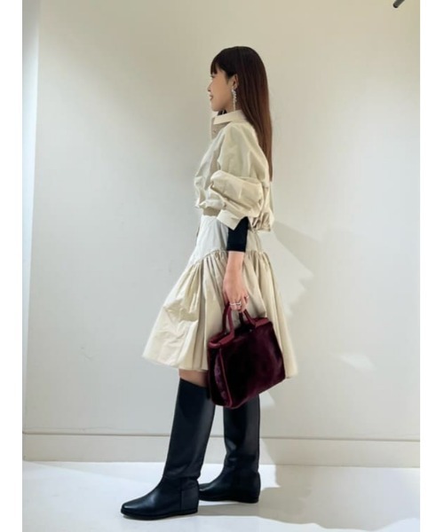 allureville ショルダーバッグ バッグ エコファースクエアショルダー  