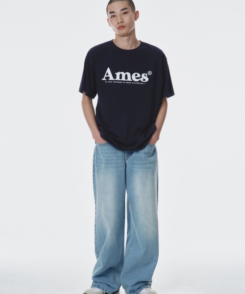 AMESーWORLDWIDE tシャツ 新色追加「UNISEX」AMES WORLDWIDE