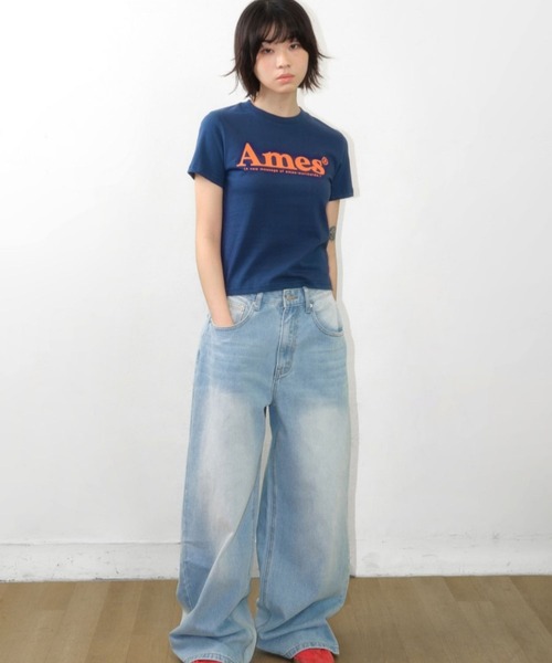 VETEMENTS*春夏*ネイビー VTM WorldクロップドボクシーTシャツ Vitkac® | VETEMENTS Collection | Buy VETEMENTS On Sale Online