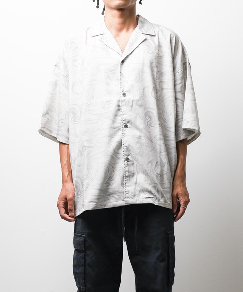 ブラウス シャツ 街柄シャツ レディース メンズ GEMEDA ブラウス シャツ レトロチェック柄シャツ レディース