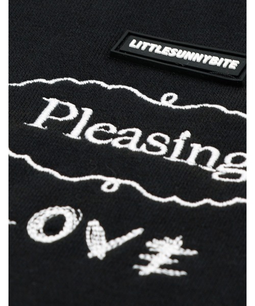 tシャツ 「Little Sunny Bite」 logo sweat crew レディース メンズ Little sunny bite tシャツ logo sweat crew レディース メンズ