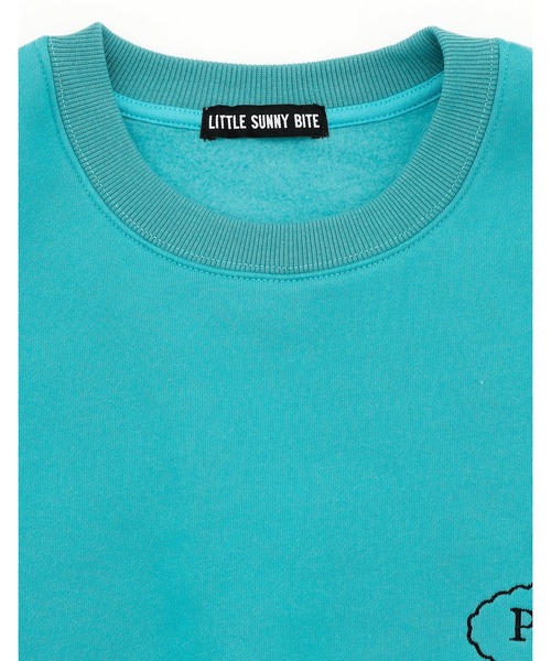 tシャツ 「Little Sunny Bite」 logo sweat crew レディース メンズ Little sunny bite tシャツ logo sweat crew レディース メンズ