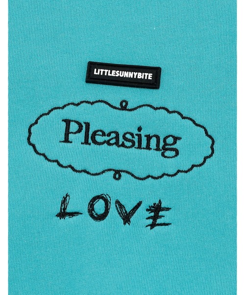 tシャツ 「Little Sunny Bite」 logo sweat crew レディース メンズ Little sunny bite tシャツ logo sweat crew レディース メンズ