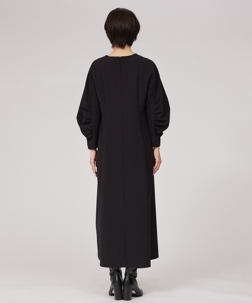 qualite（カリテ） ワンピース ギャザースリーブワンピース : ZOZOTOWN