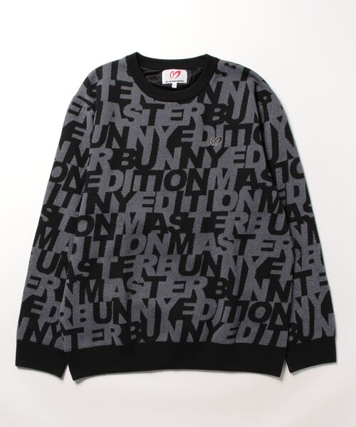 セーター ニット 「MASTER BUNNY EDITION」裏生地付き MBE BIGロゴ  
