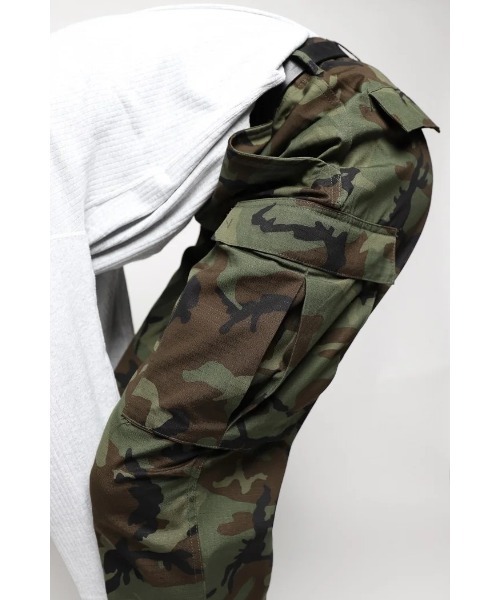 カーゴパンツ MIL BROWN DOMINANT WOODLAND BDU メンズ レディース 