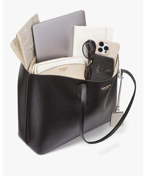 美品 KATE SPADE レザー トートバッグ ビジネス A4収納 ブラック 楽天市場】ケイトスペード トートバッグ レディース ブランド 大きめ