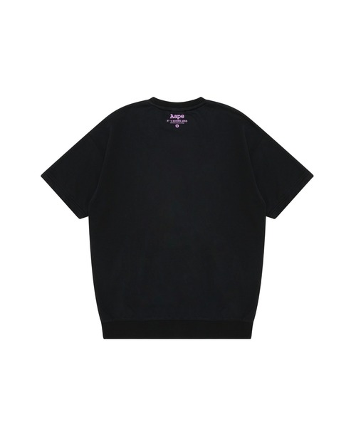 ☆日本製 レディース 2XS A BATHING APE プリント Tシャツ チビT