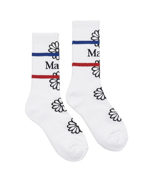 【MARDI MERCREDI】3組セット★ フラワーソックス 靴下 大人気 MARDI MERCREDI】3組セット☆ フラワーソックス 靴下 大人気