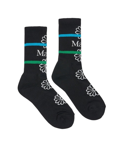 【MARDI MERCREDI】3組セット★ フラワーソックス 靴下 大人気 MARDI MERCREDI】3組セット☆ フラワーソックス 靴下 大人気