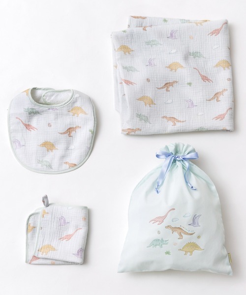 【贈り物に最適☆】HERMES ガーゼおくるみセット panpantutu おくるみ ガーゼおくるみ4点 出産祝いセット