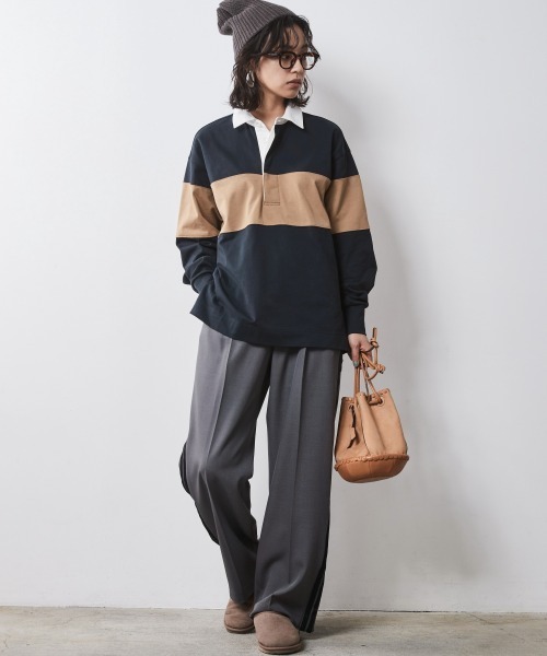 CHIC STYLE tシャツ ラガーシャツ 「大きいサイズ有」シック