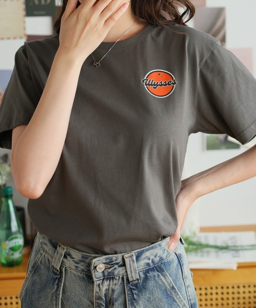 Girly Doll（ガーリードール） tシャツ 半袖 オリジナルプリントレトロ 