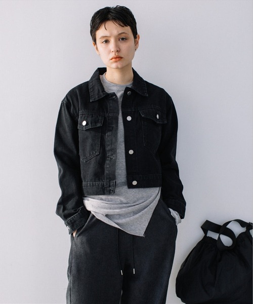 SUWDEE デニムジャケット gジャン compact denim JK レディース