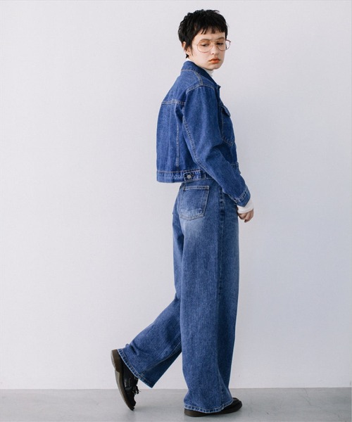 SUWDEE デニムジャケット gジャン compact denim JK レディース