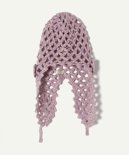 leinwande ラインヴァンド　Mix Yarn Crochet Hat Mix Yarn Crochet Hat/Yellow | leinwände | ラインヴァンドの