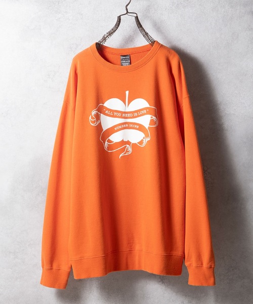 NUMBER (N)INE トレーナー スウェット VINTAGE WASH (9)INE