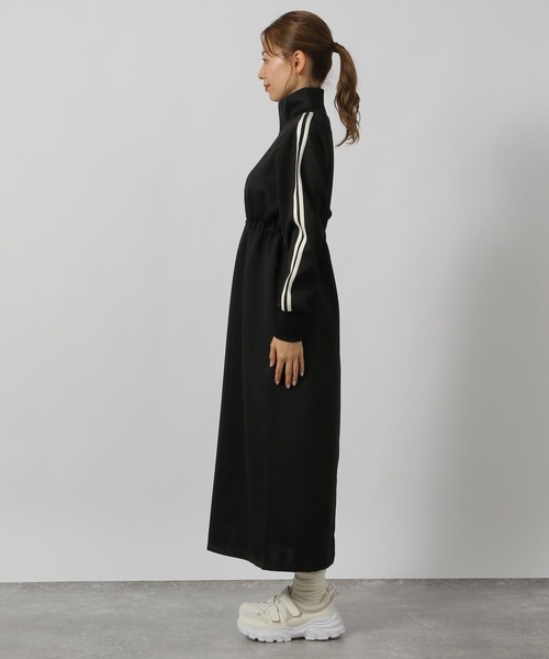 LAKOLE（ラコレ） ワンピース ハーフジップトラックワンピース