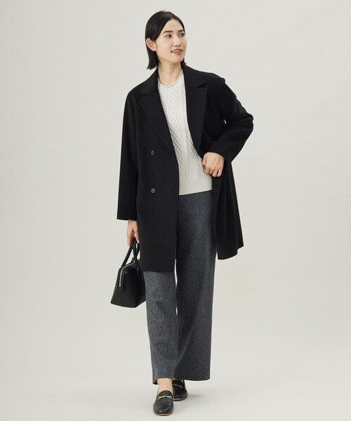 【WEB限定カラーあり・洗える】EIGER CORD ALAN クルーネックプルオーバー ニット ニット セーター 「WEB限定カラーあり・洗える」EIGER CORD ALAN