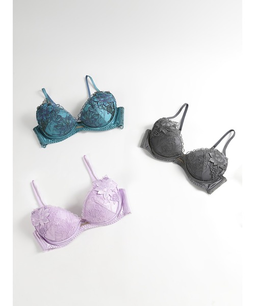 N/A×RAVIJOUR グラマーアップ　ブラ&ショーツ RAVIJOUR ピクトリアルフラワー グラマーアップ ブラ ショーツ