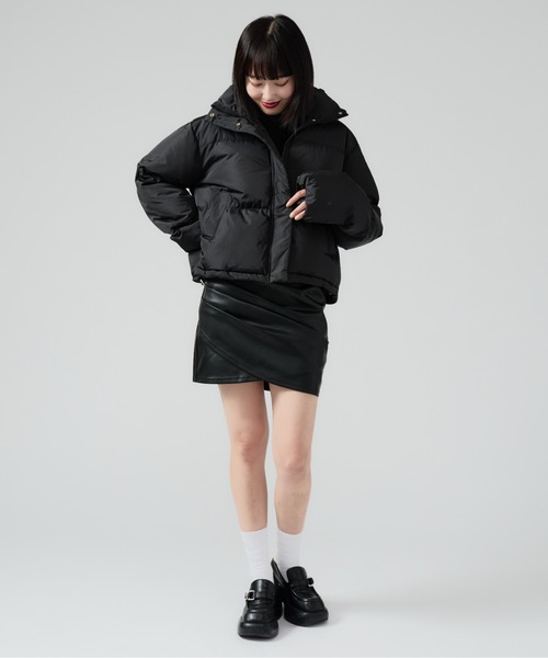 Chick スカート Fake Leather Tight Mini Skirt / フェイクレザー